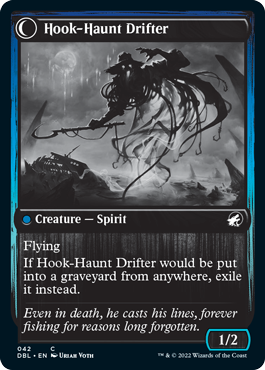 Baithook Angler // Hook-Haunt Drifter [Innistrad: Double Feature] | Card Citadel