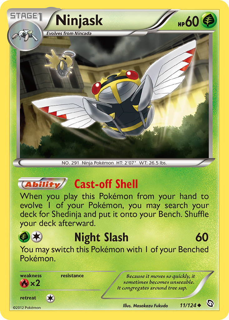Ninjask (11/124) [Black & White: Dragons Exalted] | Card Citadel