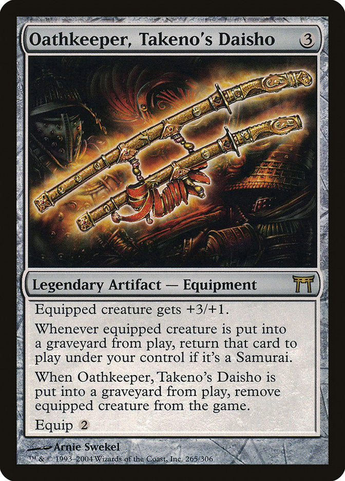 Oathkeeper, Takeno's Daisho [Champions of Kamigawa] | Card Citadel