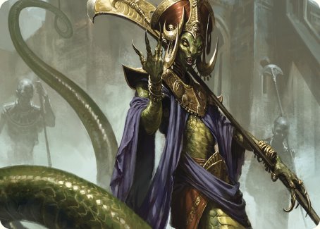 Sidisi, Brood Tyrant Art Card [Commander Masters Art Series] | Card Citadel