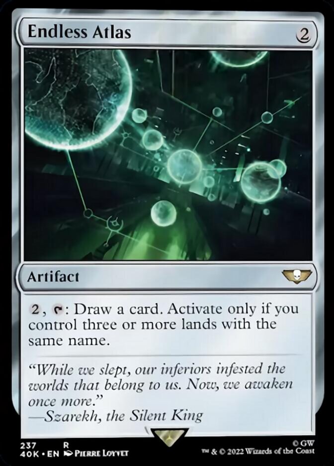 Endless Atlas [Universes Beyond: Warhammer 40,000] | Card Citadel