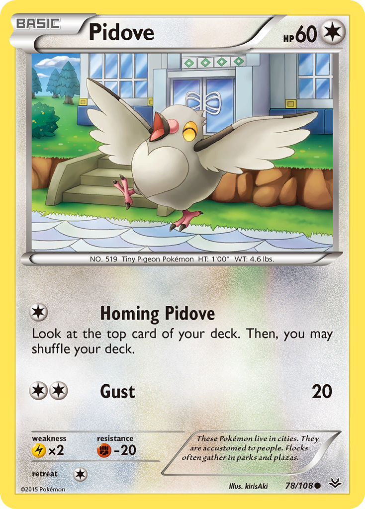 Pidove (78/108) [XY: Roaring Skies] | Card Citadel