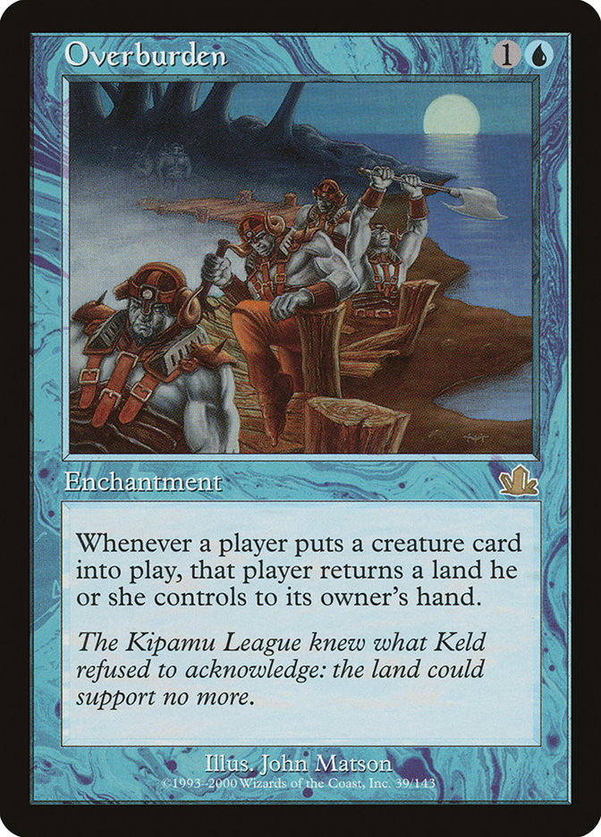 Overburden [Prophecy] | Card Citadel