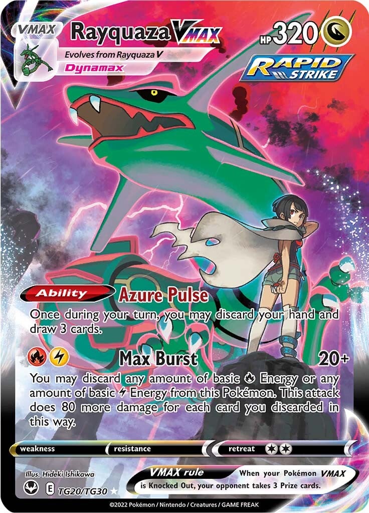 Rayquaza VMAX (TG20/TG30) [Sword & Shield: Silver Tempest] | Card Citadel