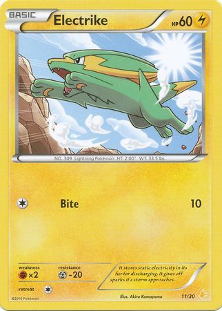 Electrike (11/30) [XY: Trainer Kit 3 - Pikachu Libre] | Card Citadel