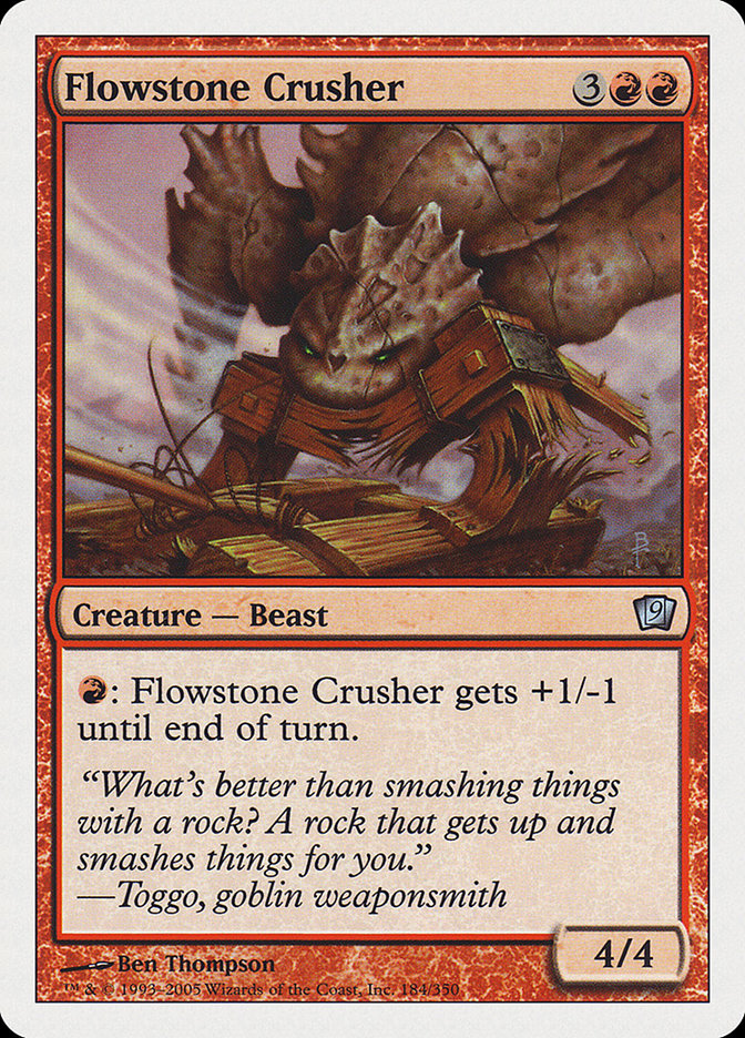 Flowstone Crusher [Ninth Edition] | Card Citadel