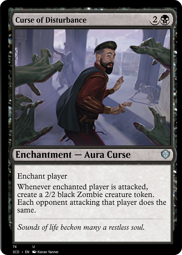 Curse of Disturbance [Starter Commander Decks] | Card Citadel