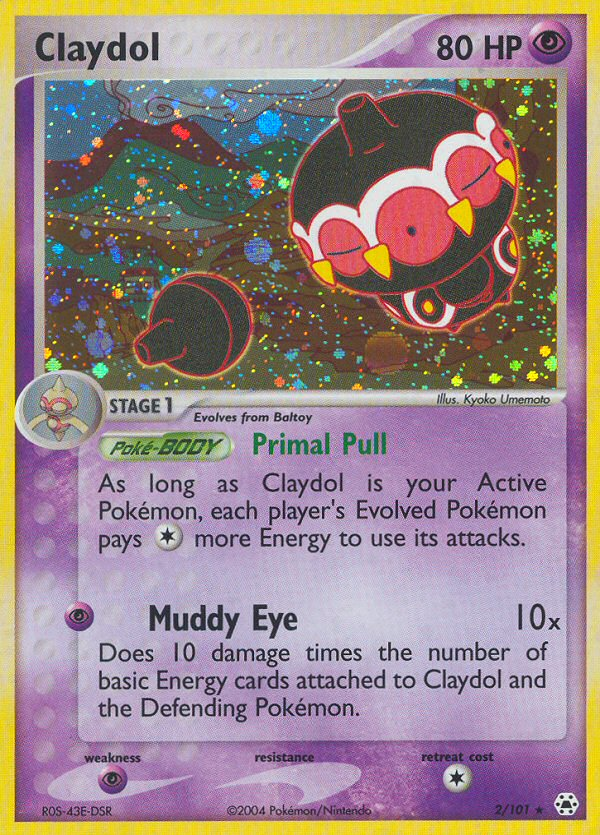 Claydol (2/101) [EX: Hidden Legends] | Card Citadel