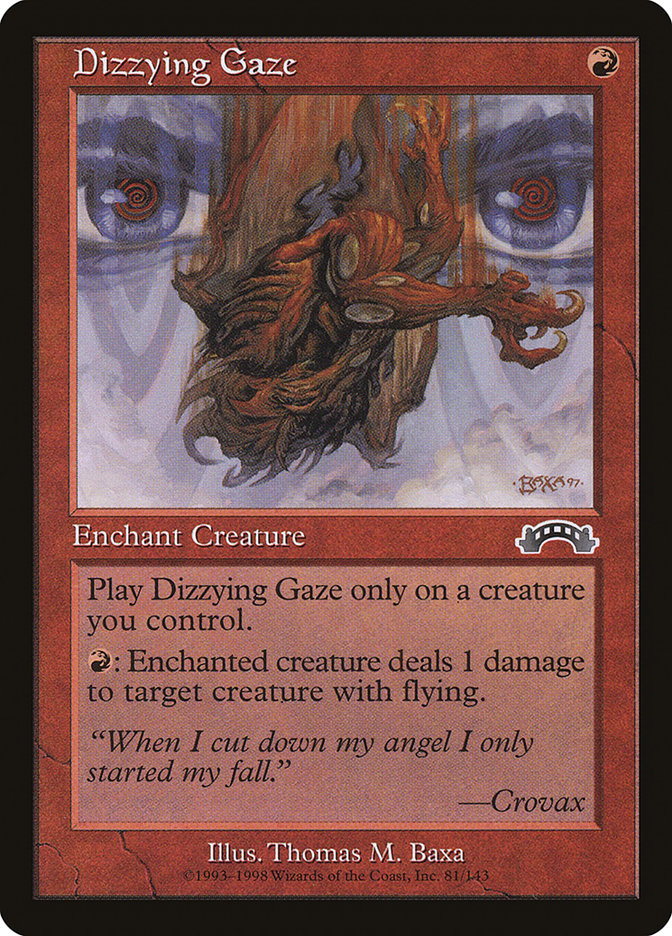 Dizzying Gaze [Exodus] | Card Citadel