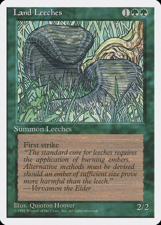 Land Leeches [Fourth Edition] | Card Citadel