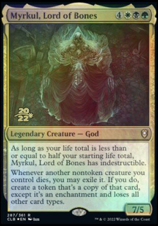Myrkul, Lord of Bones [Commander Legends: Battle for Baldur's Gate Prerelease Promos] | Card Citadel