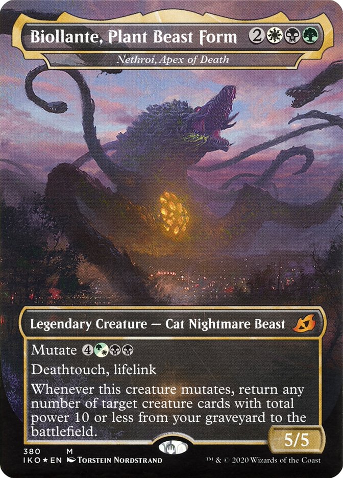 Nethroi, Apex of Death - Biollante, Plant Beast Form (Godzilla Series) [Ikoria: Lair of Behemoths] | Card Citadel