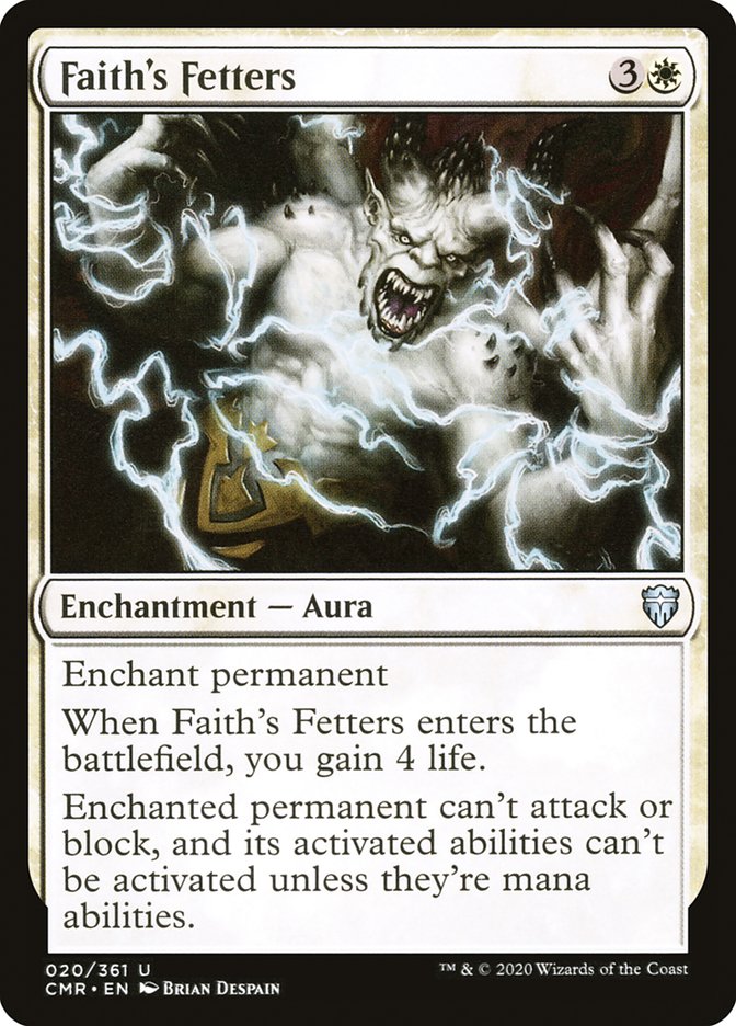 Faith's Fetters [Commander Legends] | Card Citadel