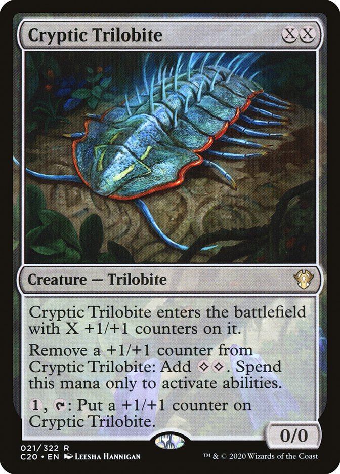 Cryptic Trilobite [Commander 2020] | Card Citadel