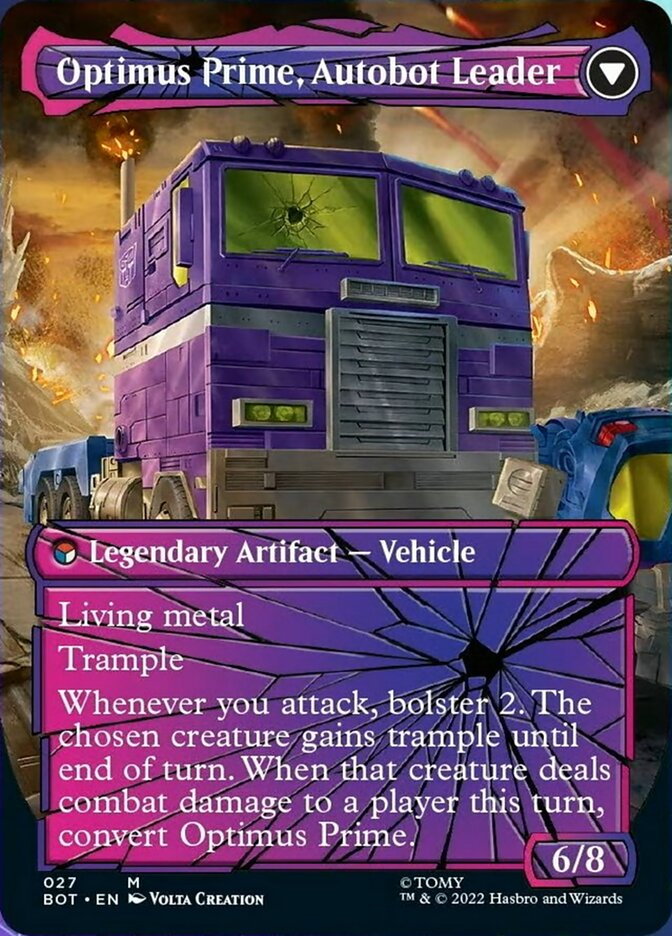Optimus Prime, Hero // Optimus Prime, Autobot Leader (Shattered Glass) [Universes Beyond: Transformers] | Card Citadel