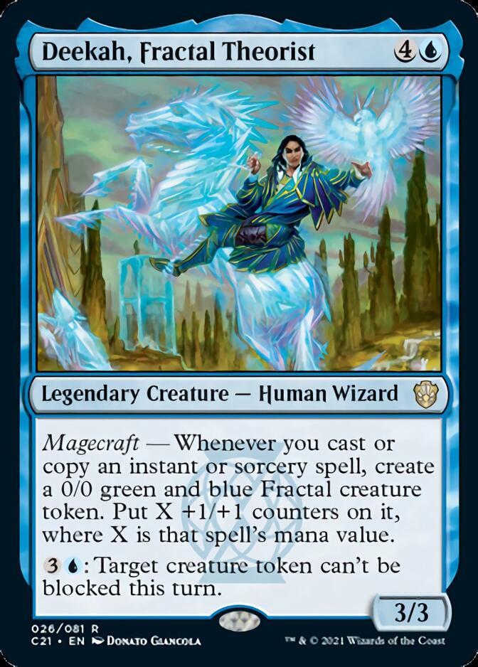 Deekah, Fractal Theorist [Commander 2021] | Card Citadel