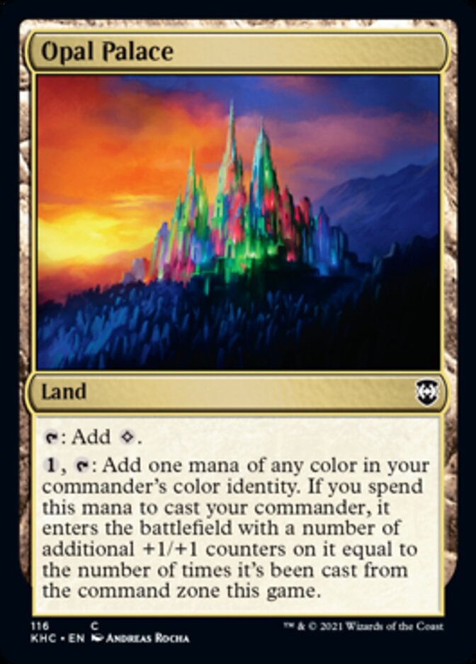 Opal Palace [Kaldheim Commander] | Card Citadel