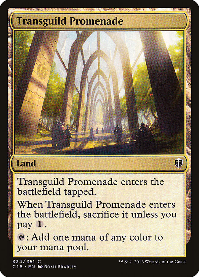 Transguild Promenade [Commander 2016] | Card Citadel