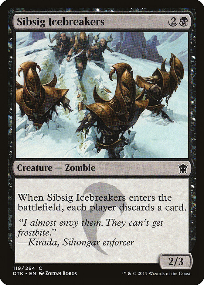 Sibsig Icebreakers [Dragons of Tarkir] | Card Citadel