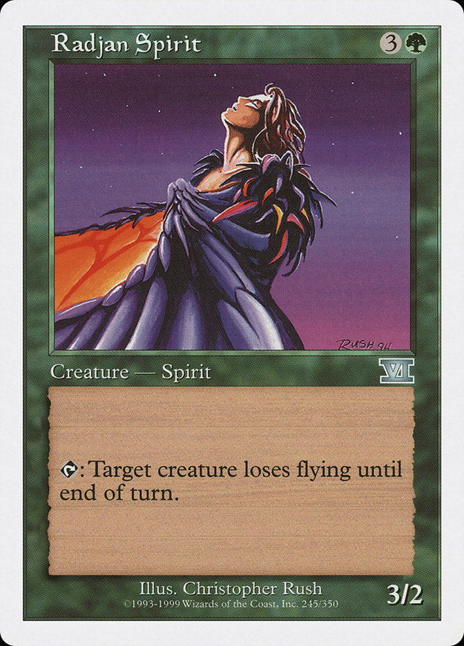 Radjan Spirit [Classic Sixth Edition] | Card Citadel