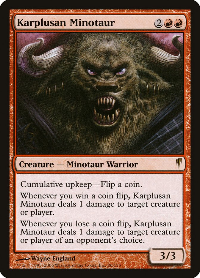 Karplusan Minotaur [Coldsnap] | Card Citadel