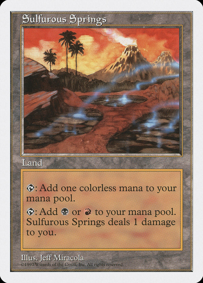 Sulfurous Springs [Fifth Edition] | Card Citadel