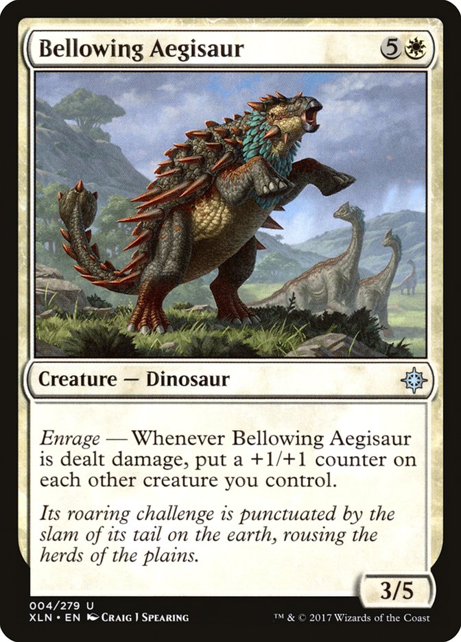 Bellowing Aegisaur [Ixalan] | Card Citadel