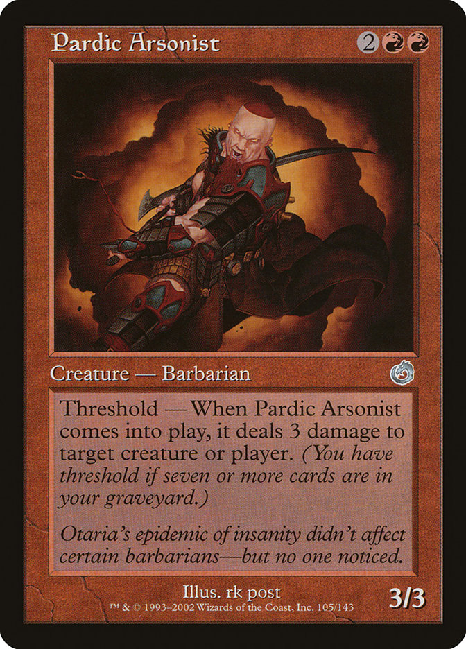 Pardic Arsonist [Torment] | Card Citadel