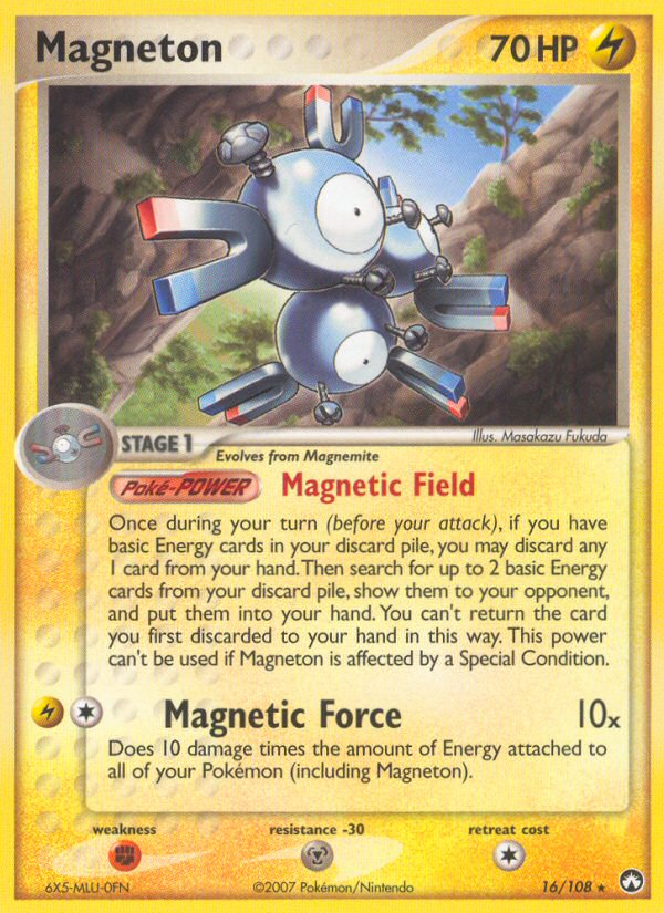 Magneton (16/108) [EX: Power Keepers] | Card Citadel