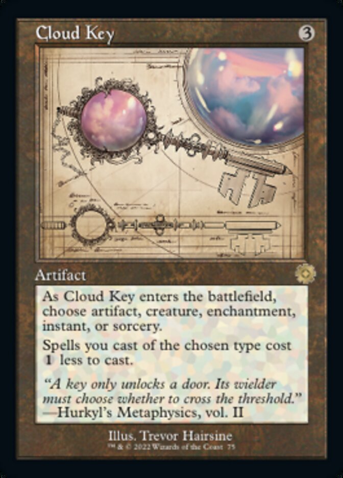 Cloud Key (Retro Schematic) [The Brothers' War Retro Artifacts] | Card Citadel