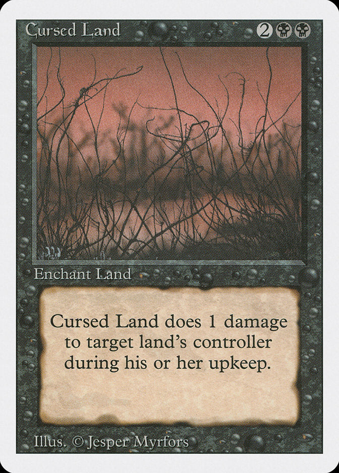 Cursed Land [Revised Edition] | Card Citadel