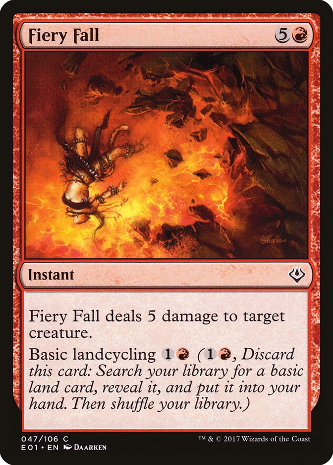 Fiery Fall [Archenemy: Nicol Bolas] | Card Citadel