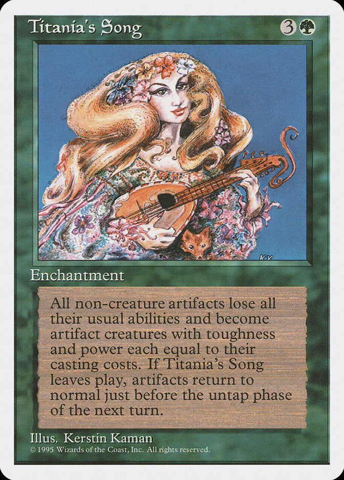 Titania's Song [Fourth Edition] | Card Citadel