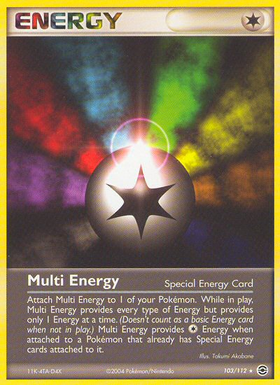 Multi Energy (103/112) [EX: FireRed & LeafGreen] | Card Citadel