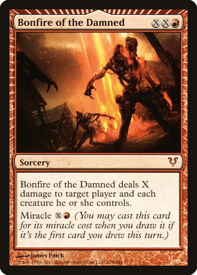 Bonfire of the Damned [Avacyn Restored] | Card Citadel