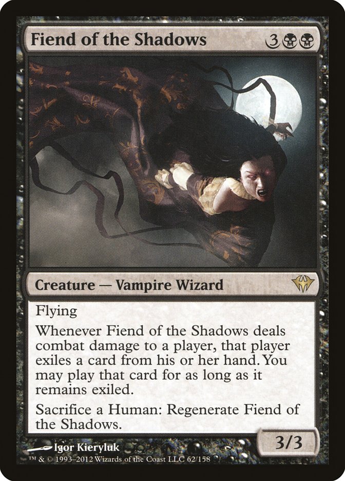 Fiend of the Shadows [Dark Ascension] | Card Citadel