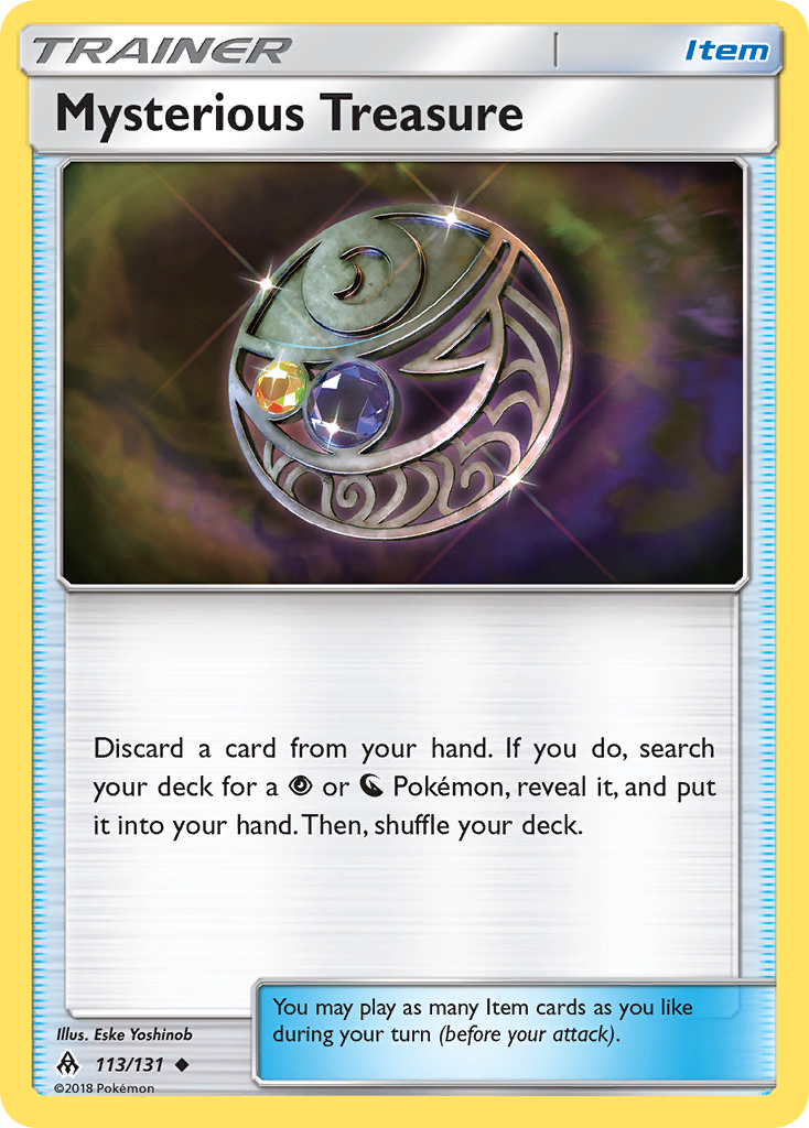 Mysterious Treasure (113/131) [Sun & Moon: Forbidden Light] | Card Citadel