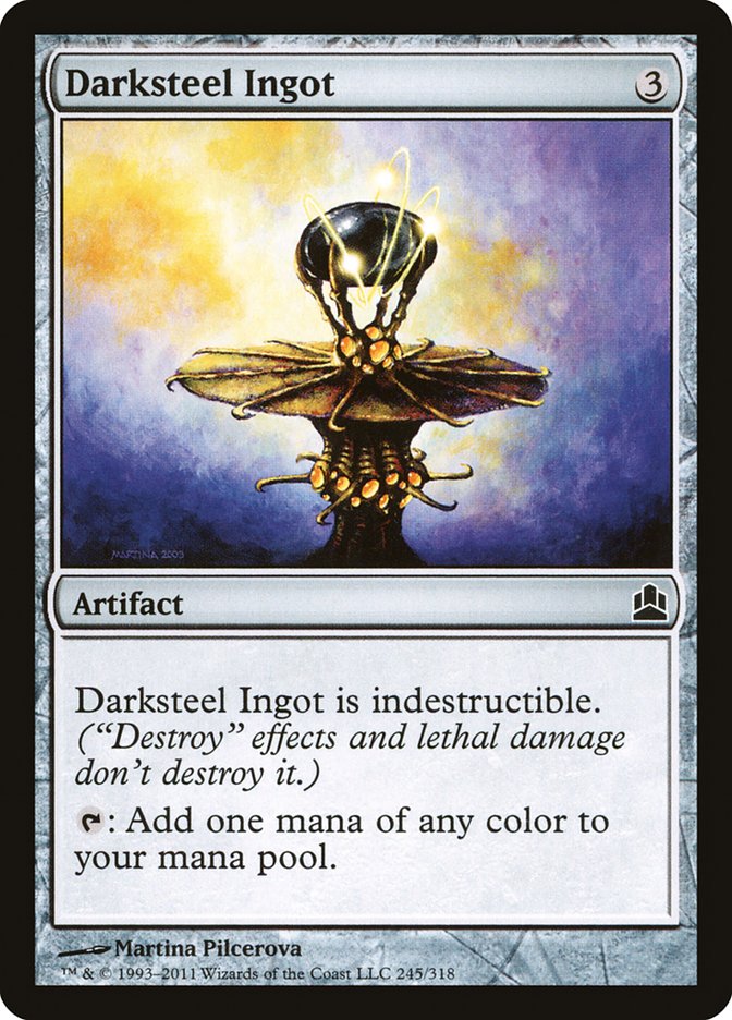 Darksteel Ingot [Commander 2011] | Card Citadel