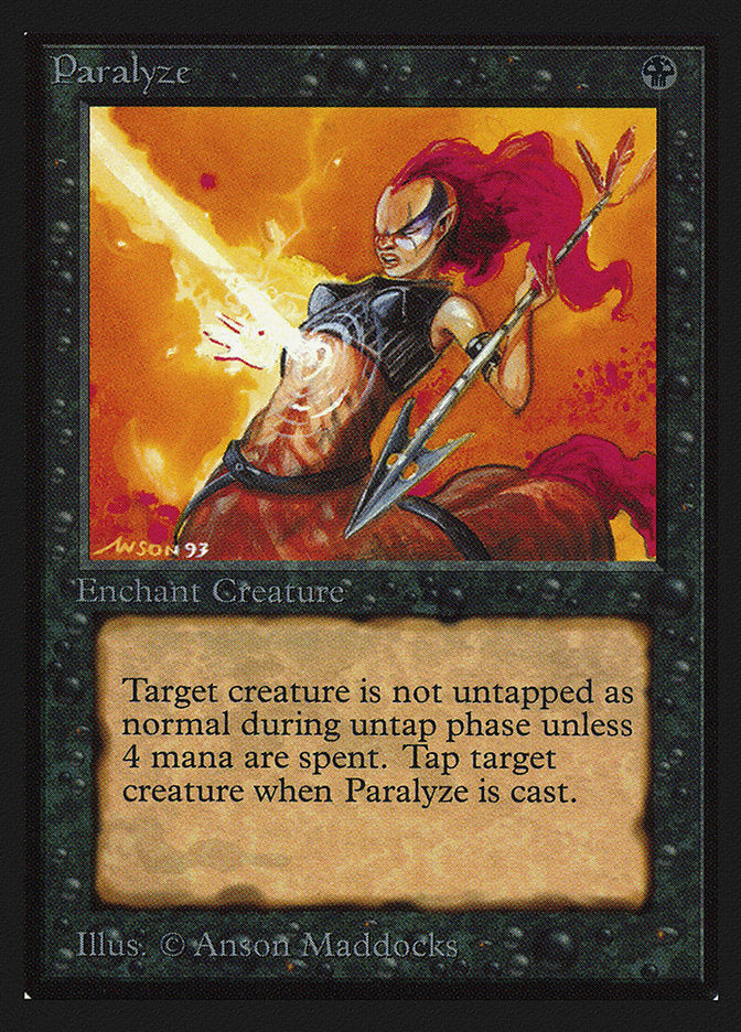 Paralyze (CE) [Collectors’ Edition] | Card Citadel