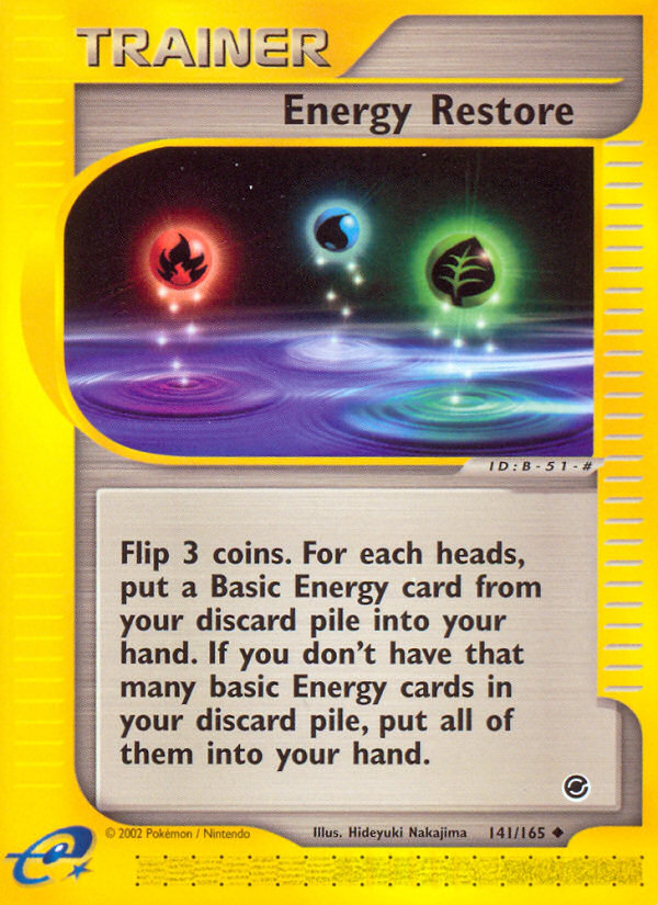 Energy Restore (141/165) [Expedition: Base Set] | Card Citadel