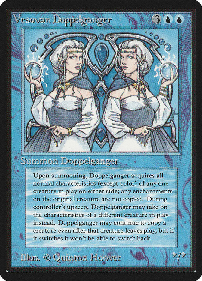 Vesuvan Doppelganger [Limited Edition Beta] | Card Citadel