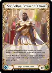 Ser Boltyn, Breaker of Dawn // Boltyn [MON029 // MON030] 1st Edition Normal | Card Citadel