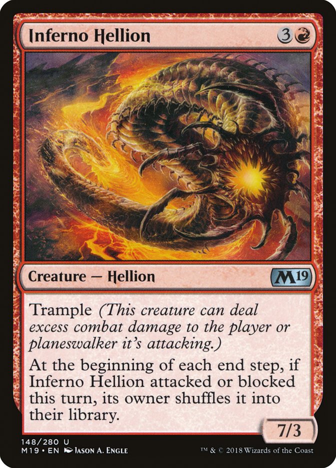 Inferno Hellion [Core Set 2019] | Card Citadel