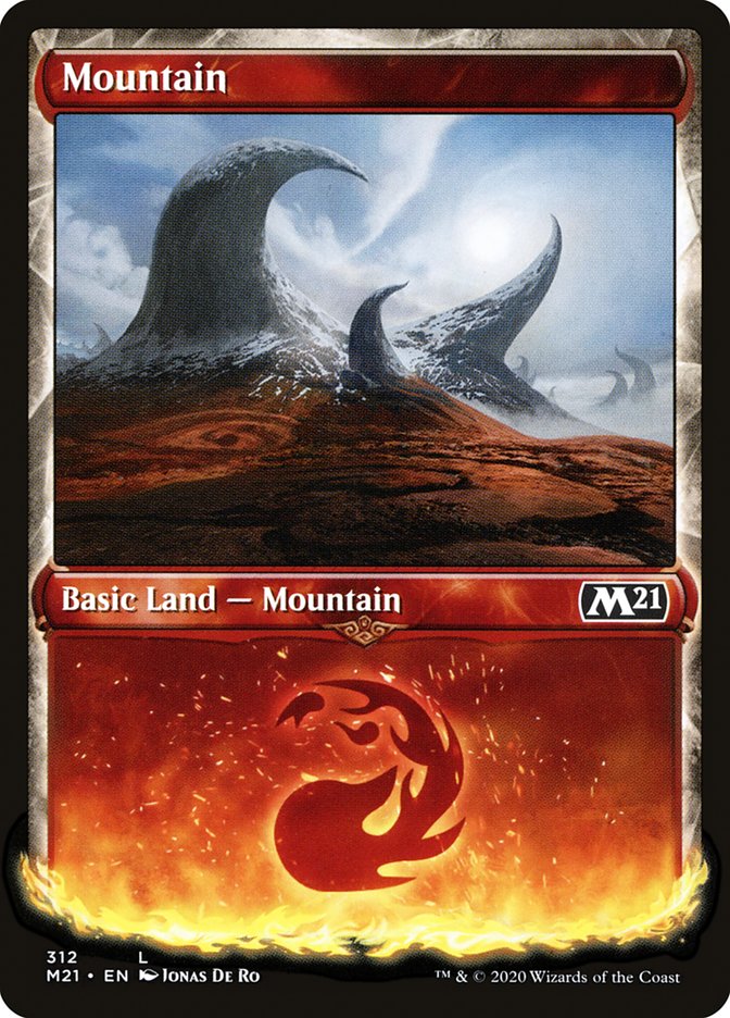 Mountain (Showcase) [Core Set 2021] | Card Citadel