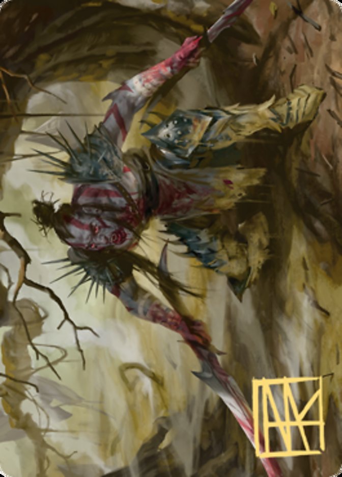 Highborn Vampire Art Card (Gold-Stamped Signature) [Zendikar Rising Art Series] | Card Citadel