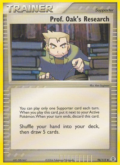 Prof. Oak's Research (98/112) [EX: FireRed & LeafGreen] | Card Citadel