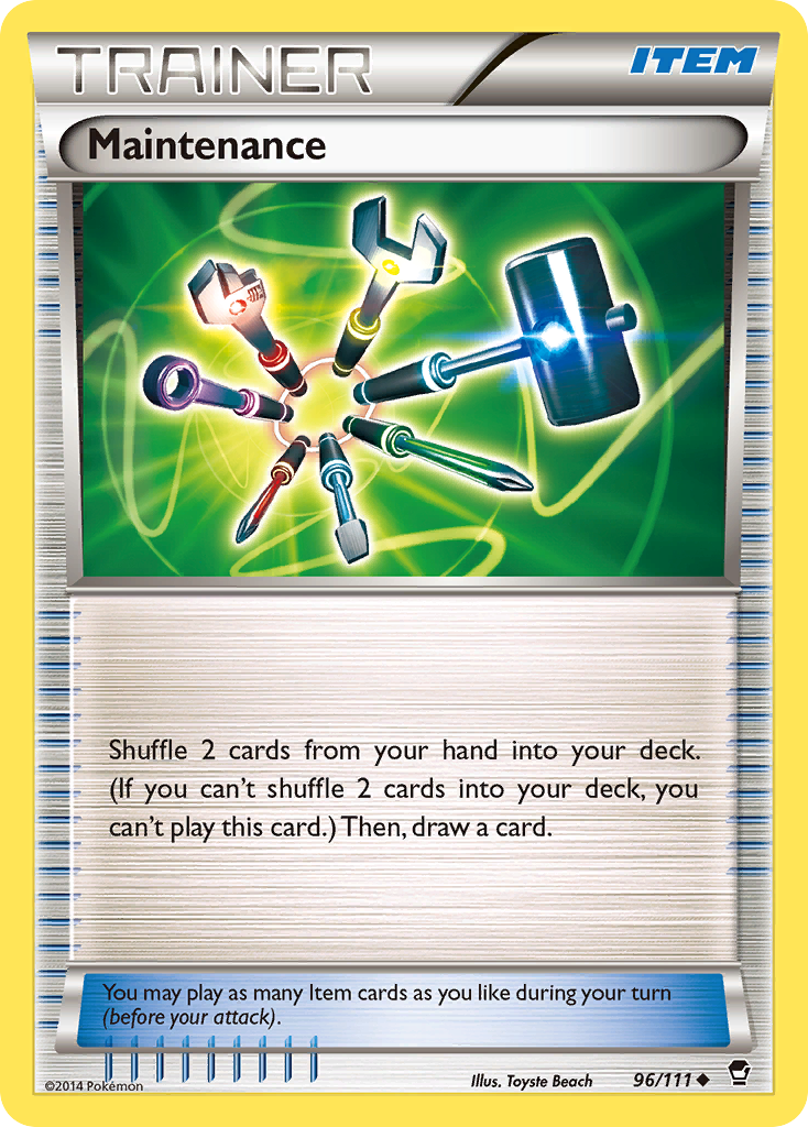 Maintenance (96/111) [XY: Furious Fists] | Card Citadel