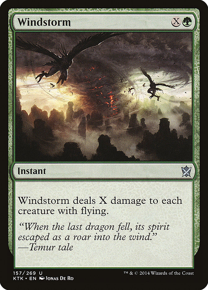 Windstorm [Khans of Tarkir] | Card Citadel