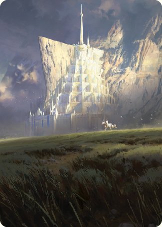 Minas Tirith Art Card [The Lord of the Rings: Tales of Middle-earth Art Series] | Card Citadel