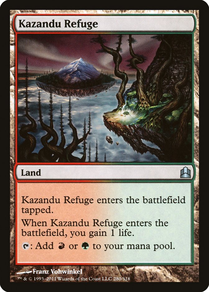 Kazandu Refuge [Commander 2011] | Card Citadel